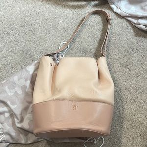 Blush Dagne dover Ava bucket bag